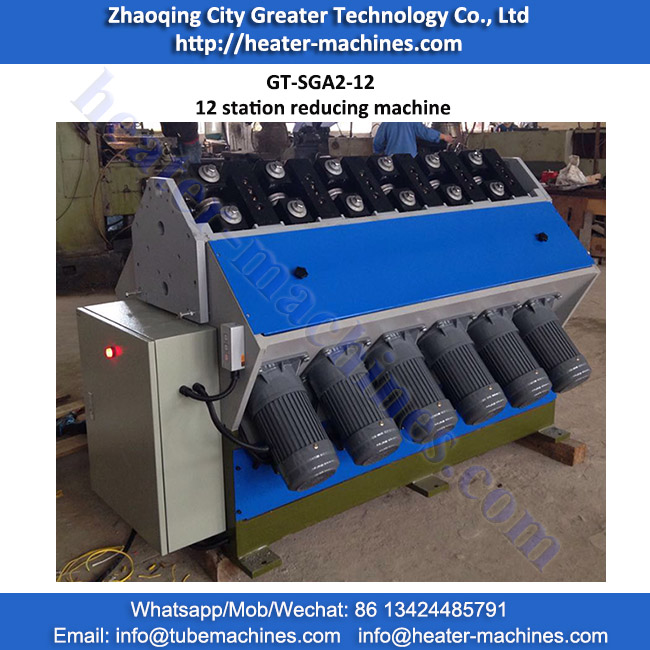 tubular heater 12 station rolling mill machine 