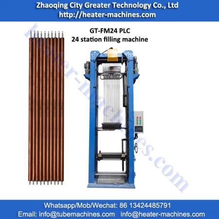 24 station MGO powder filling machine