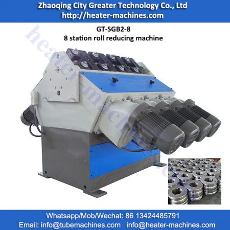 GT-SGB2-8 8 Station Roll Reducing Machine