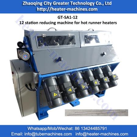 GT-SA1-12  12 Station Rolling Shrinking Machine for Small Sizes Heaters