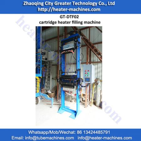 Cartridge Heater Filling Machine (fill MGO powder directly)