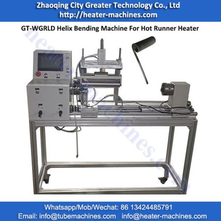 GT-WGRLD Helix Bending Machine For Hot Runner Heater