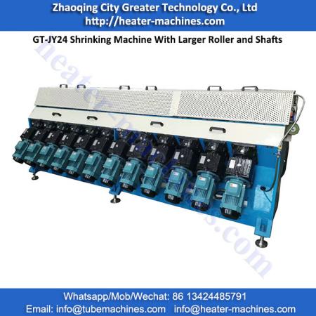 GT-JY24 Shrinking Machine With Larger Roller and Shafts for Large Heaters