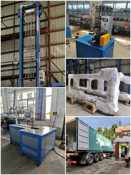 tubular heater machines shipment
