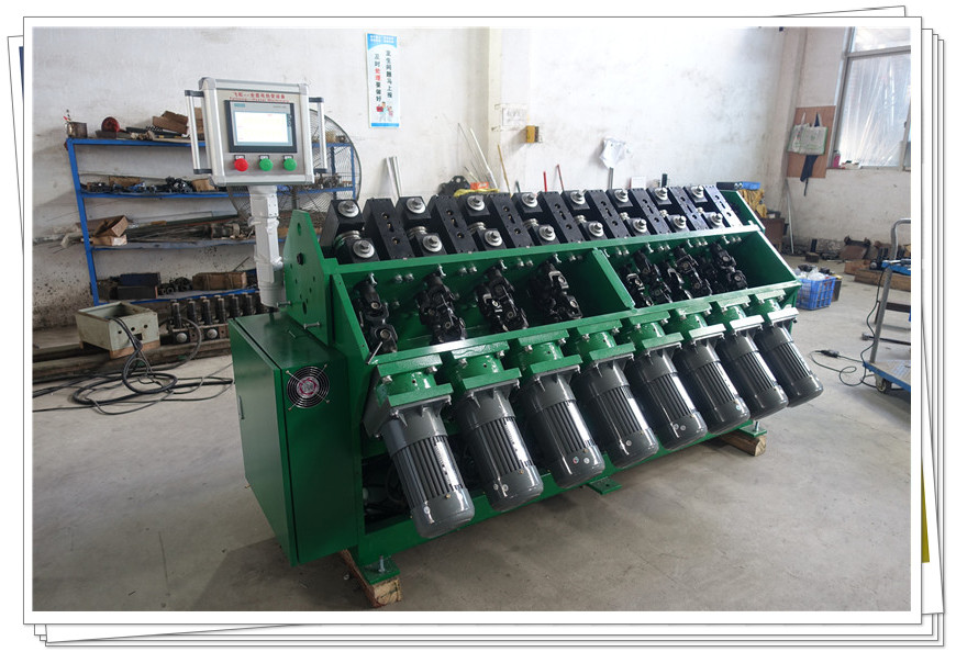 16 station roller reducing machine with frequency converter