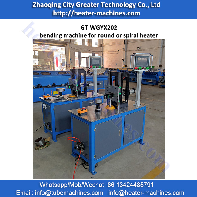 tubular heater bending machine 