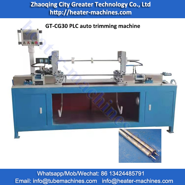 auto trimming machine tubular heaters 