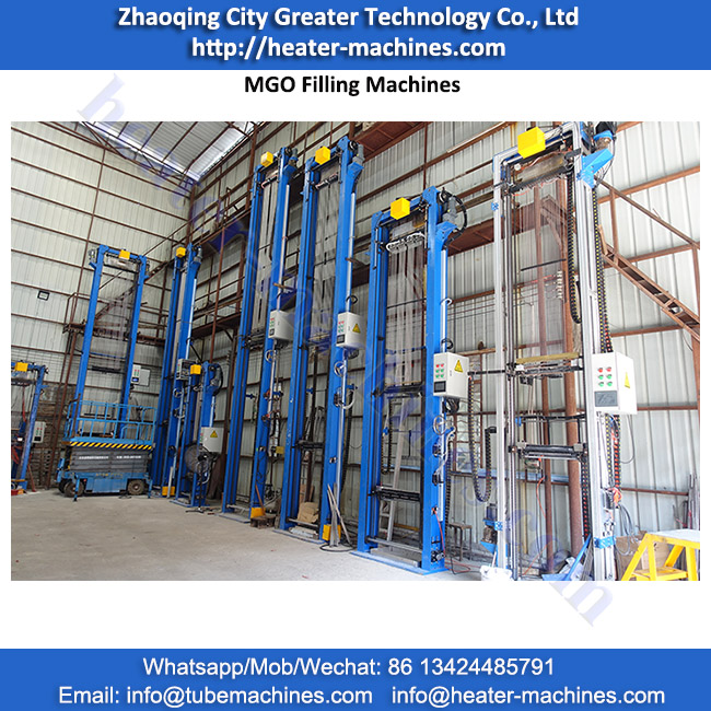 MGO filling machine tower 