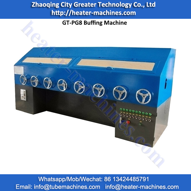 8 station buffing machine