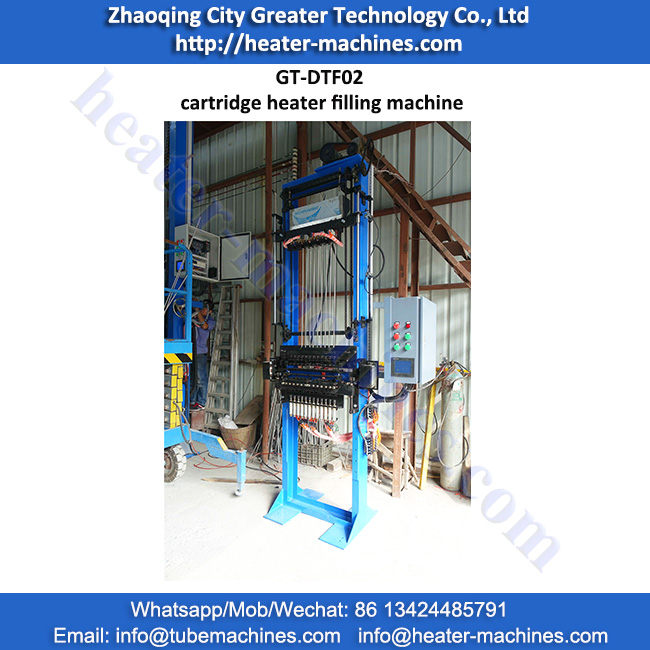 cartridge heater filling machine 