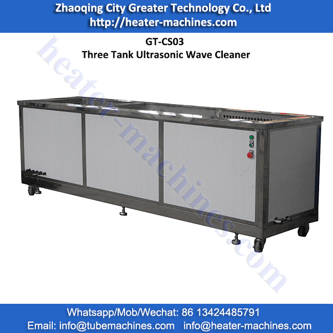 Three Tank Ultrasonic Wave Cleaner