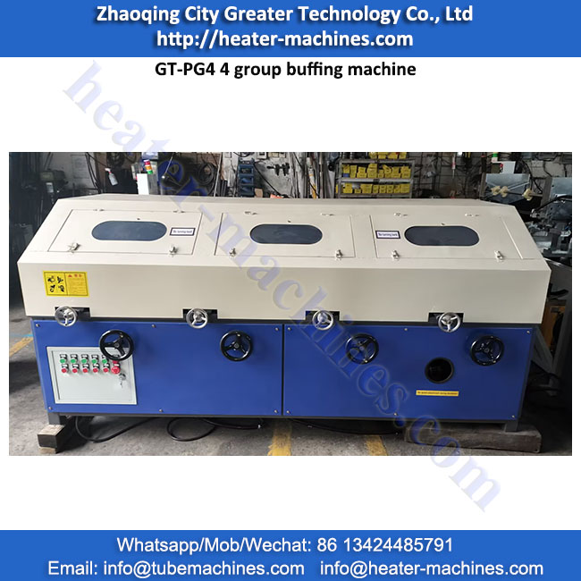 4 station buffing machine