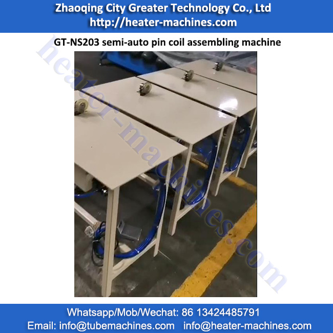GT-NS203 Semi Auto Pin Coil Assembling Machine