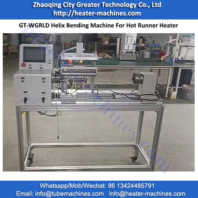 GT-WGRLD Helix Bending Machine For Hot Runner Heater