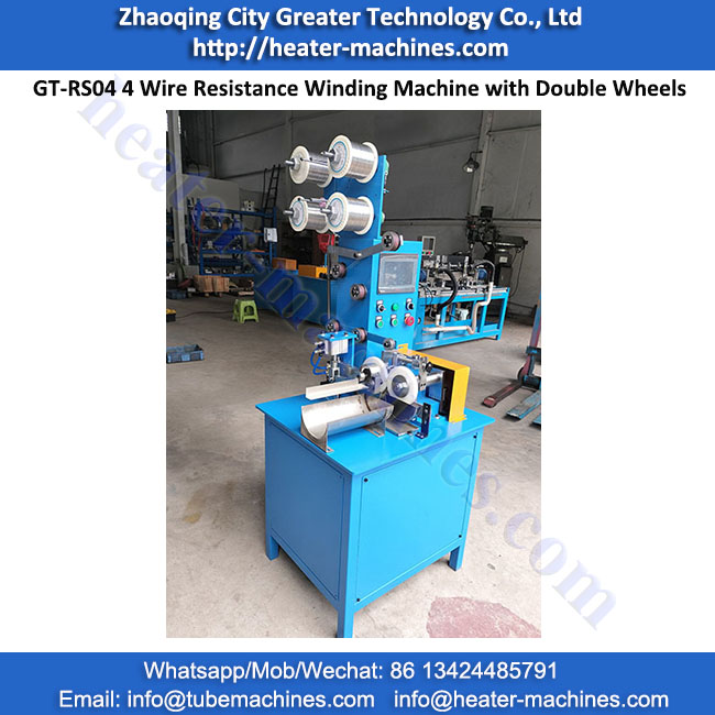 GT-RS04 4 Wire Resistance Winding Machine with Double Wheels 