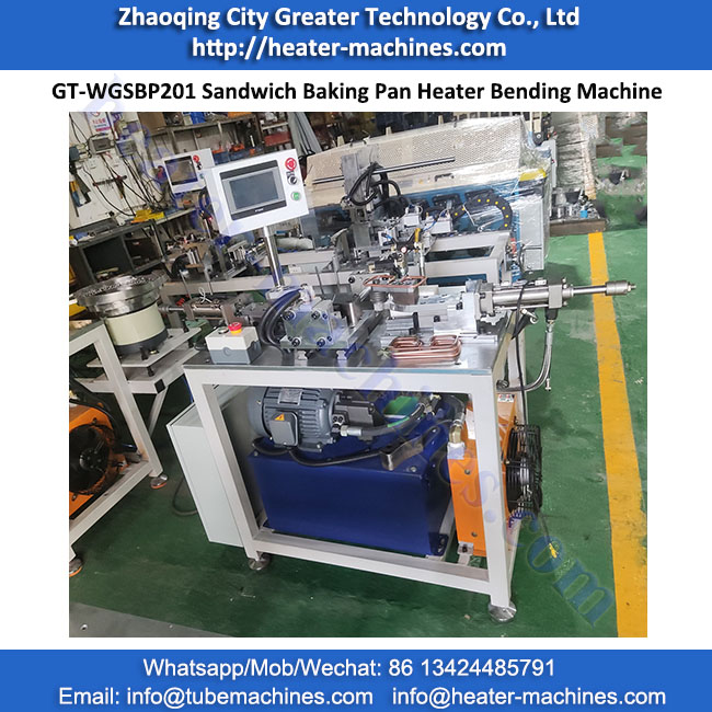 GT-WGSBP201 Sandwich Baking Pan Heater Bending Machine